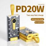 Original 20000 mAh 66W Power Bank Punk Power Bank Large Capacity - Image 5