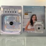 10 Inches | Large Size Portable Mist Cooling Fan | Usb Electric Fan With Led Night Light, Fine Mist Water, And Humidifier Function | Led Night Light Water Mist | Random Color - Image 9