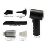 3 In 1 Portable Vacuum Cleaner Duster Blower | Air Pump Wireless Hand-held Cleaning For Car Home - Image 4