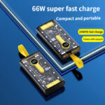 Original 20000 mAh 66W Power Bank Punk Power Bank Large Capacity - Image 3